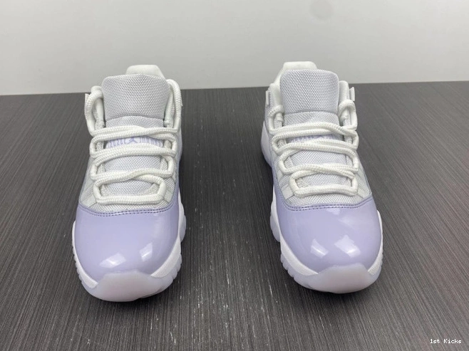 1st Kicks Shoes Violet Pure Jordan Low WMNS AH7860-101 Air 11 0630